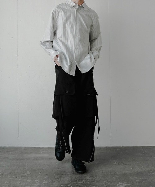 CASPER JOHN(キャスパージョン)の「カーゴパンツ(カーゴパンツ・メンズ・ブラック・SMALL)」の5枚目の写真