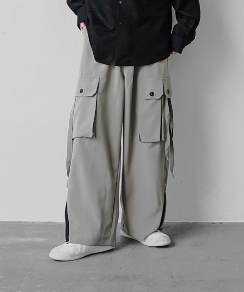 CASPER JOHN(キャスパージョン)の「カーゴパンツ(カーゴパンツ・メンズ・ブラック・SMALL)」の3枚目の写真