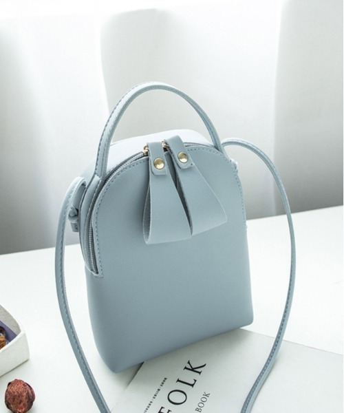 NiiNa（ニーナ）の「【NiiNa】スクウェアミニ2wayバッグ（ショルダーバッグ・レディース・ブラック/ピンク/ブルー・FREE）」の3枚目の写真