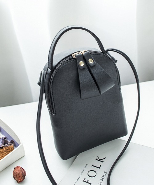 NiiNa（ニーナ）の「【NiiNa】スクウェアミニ2wayバッグ（ショルダーバッグ・レディース・ブラック/ピンク/ブルー・FREE）」の2枚目の写真