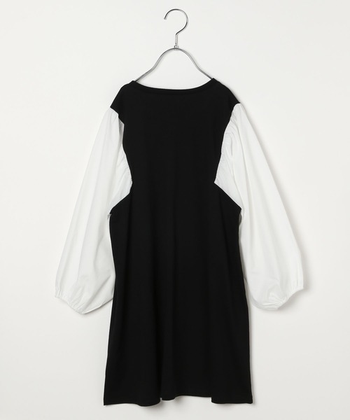 GLOBAL WORK（グローバルワーク）の「オシャ楽ドッキングワンピース/157702（ワンピース・キッズ・ブラック/その他・110cm/100cm/130cm/120cm/140cm/150cm/160cm）」の3枚目の写真