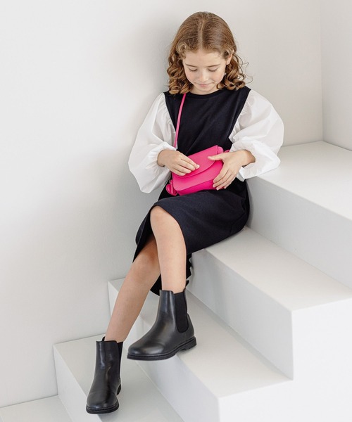 GLOBAL WORK（グローバルワーク）の「オシャ楽ドッキングワンピース/157702（ワンピース・キッズ・ブラック/その他・110cm/100cm/130cm/120cm/140cm/150cm/160cm）」の12枚目の写真