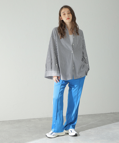 JOURNAL STANDARD(ジャーナルスタンダード)の「シックラインパンツ(その他パンツ・レディース・ブラック/ブルー・36/38)」の6枚目の写真