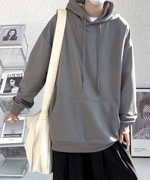 FVLMEN basic sweat pullover hoodie — базовая худи с капюшоном, фуди