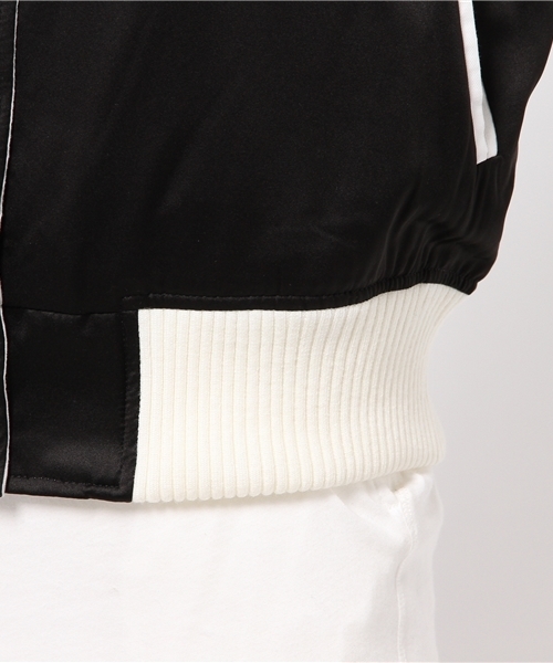 MOUSSY（マウジー）の「VITAGE SPORTS JK（その他アウター・レディース・ブラック/カーキ系・2/1）」の13枚目の写真