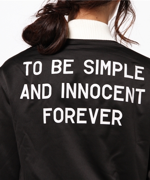 MOUSSY（マウジー）の「VITAGE SPORTS JK（その他アウター・レディース・ブラック/カーキ系・2/1）」の15枚目の写真