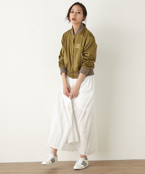 MOUSSY（マウジー）の「VITAGE SPORTS JK（その他アウター・レディース・ブラック/カーキ系・2/1）」の12枚目の写真