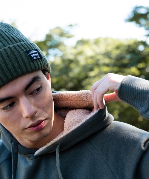 OUTDOOR PRODUCTS（アウトドアプロダクツ）の「【OUTDOOR PRODUCTS/アウトドアプロダクツ】身頃ボア　ワンポイントブランドロゴ　プルオーバーパーカー（パーカー・メンズ・ライトブラウン/オリーブ/ブラック/杢グレー/ワイン/アイボリー/ネイビー/ライトグリーン/ベージュ・LARGE/MEDIUM/X-LARGE）」の17枚目の写真