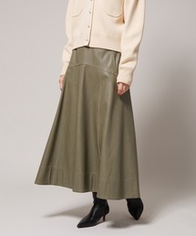 ROPE' | フェイクレザーフレアスカート(スカート)