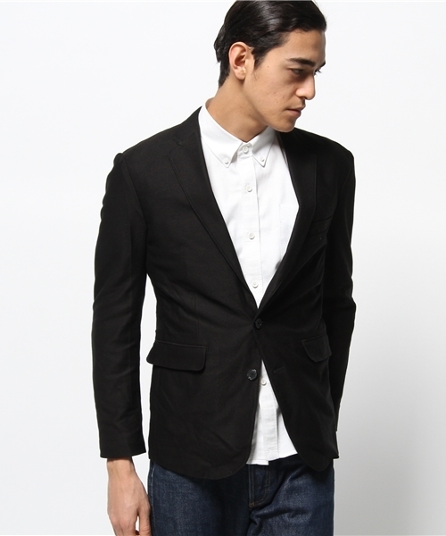 CIAOPANIC TYPY（チャオパニックティピー）の「クールマックスカルゼJK（テーラードジャケット・メンズ・ブラック/ネイビー・SMALL/MEDIUM/LARGE）」の11枚目の写真