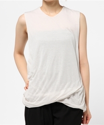 Sheta | シフォン天竺二重タンク(Tシャツ/カットソー)