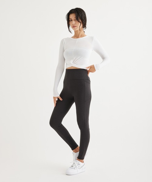 【alo】COVER LONG SLEEVE TOP カバーロングスリーブトップ