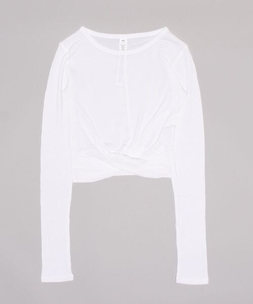 【alo】COVER LONG SLEEVE TOP カバーロングスリーブトップ