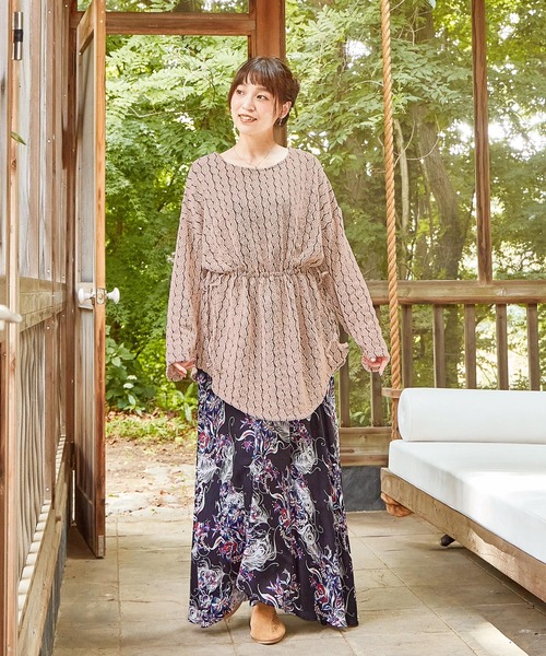 チャイハネ（チャイハネ）の「【チャイハネ】ピレッタトップス（その他トップス・レディース・レッド/ブルー/グリーン/ベージュ・FREE）」の12枚目の写真