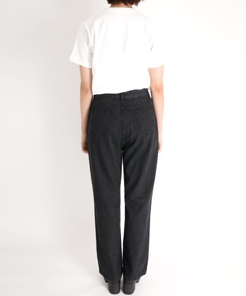 urge:(アージコロン )の「【URGE:】ハイウエスト ダメージ デニムパンツ(デニムパンツ・レディース・ブラック・SMALL/MEDIUM/LARGE/X-LARGE)」の11枚目の写真
