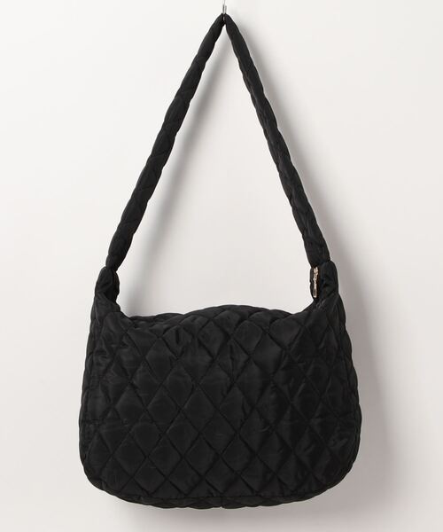 nemne store(ネンネストア)の「キルティングショルダーバッグ(ショルダーバッグ・レディース・アイボリー/ブラック・フリー)」の16枚目の写真