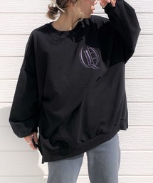 Q | Q刺繍トレーナー(スウェット)