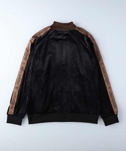 Right-on（ライトオン）の「袖ライントラックジャケット（ジャージ・メンズ・ブラック/ホワイト・XL/L/M）」の9枚目の写真