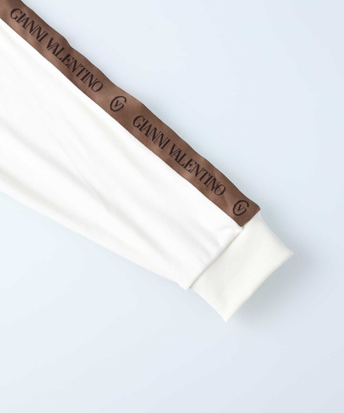 Right-on（ライトオン）の「袖ライントラックジャケット（ジャージ・メンズ・ブラック/ホワイト・XL/L/M）」の8枚目の写真