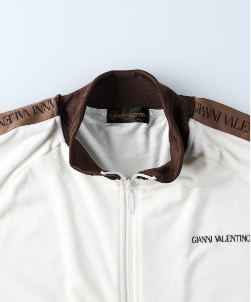 Right-on（ライトオン）の「袖ライントラックジャケット（ジャージ・メンズ・ブラック/ホワイト・XL/L/M）」の5枚目の写真