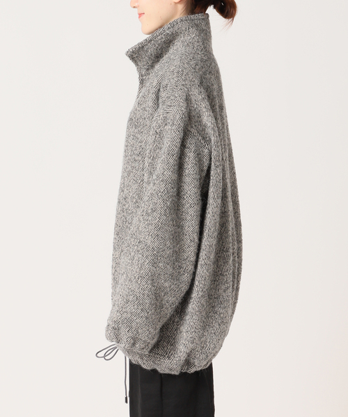 EDIT. FOR LULU（エディットフォールル）の「ツィードジップアップブルゾン（ブルゾン・レディース・チャコールグレー・34/36）」の14枚目の写真