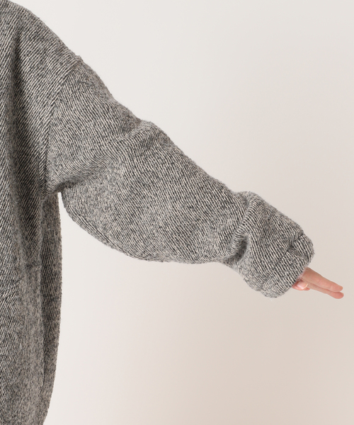 EDIT. FOR LULU（エディットフォールル）の「ツィードジップアップブルゾン（ブルゾン・レディース・チャコールグレー・34/36）」の17枚目の写真