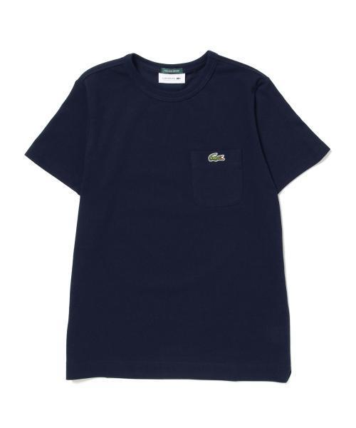 BEAMS BOY（ビームスボーイ）の「LACOSTE / カノコ ポケット SP（Tシャツ/カットソー・レディース・ホワイト/レッド/ネイビー・ONE SIZE）」の10枚目の写真