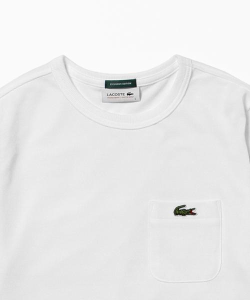 BEAMS BOY（ビームスボーイ）の「LACOSTE / カノコ ポケット SP（Tシャツ/カットソー・レディース・ホワイト/レッド/ネイビー・ONE SIZE）」の19枚目の写真