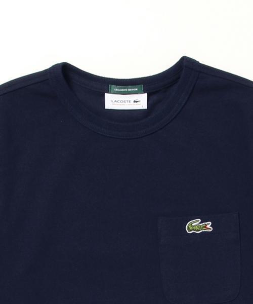 BEAMS BOY（ビームスボーイ）の「LACOSTE / カノコ ポケット SP（Tシャツ/カットソー・レディース・ホワイト/レッド/ネイビー・ONE SIZE）」の15枚目の写真
