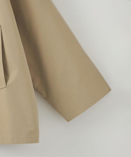 CITEN(シテン)の「<CITEN>バルカラー ハーフコート(ステンカラーコート・メンズ・ネイビー/ベージュ・FREE)」の16枚目の写真