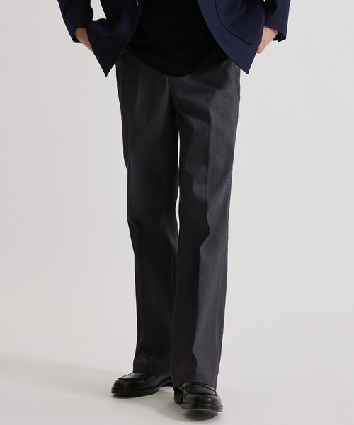 UNITED TOKYO（ユナイテッドトウキョウ）の「10ozデニムスラックス（デニムパンツ・メンズ・グレー/ネイビー・1/2/3）」の2枚目の写真