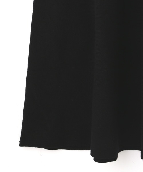 PROPORTION BODY DRESSING（プロポーションボディドレッシング）の「バイカラーボウタイニットワンピース / 1213140200（ワンピース・レディース・パープル/ブラック・MEDIUM/SMALL）」の3枚目の写真