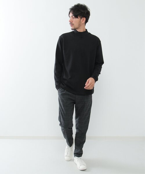 IKKA LOUNGE(イッカラウンジ)の「【セットアップ対応】TR裏起毛イージーパンツ(その他パンツ・メンズ・グレー/ネイビー・M/L/XL)」の5枚目の写真