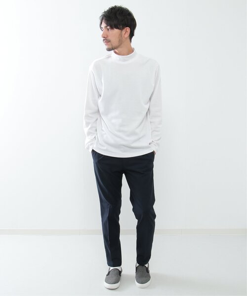IKKA LOUNGE(イッカラウンジ)の「【セットアップ対応】TR裏起毛イージーパンツ(その他パンツ・メンズ・グレー/ネイビー・M/L/XL)」の6枚目の写真
