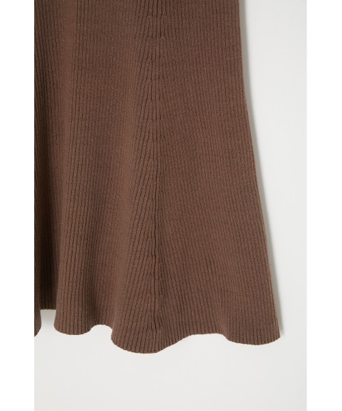 MOUSSY（マウジー）の「BACK LACE UP KNIT ドレス（ワンピース）」 - WEAR