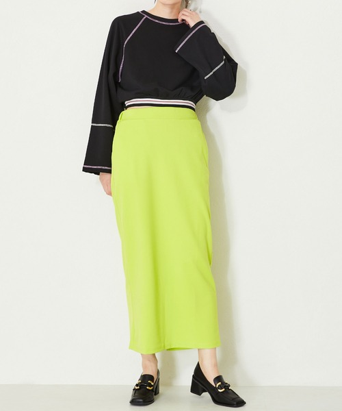 ORiental TRaffic(オリエンタルトラフィック)の「ワイドスクエアトゥヒールローファー 31120(ローファー・レディース・パープル/ブラック・40/42/34/38/35/37/36/39/41)」の18枚目の写真