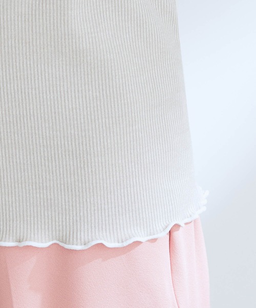 vis-`a-vis（ビサビ）の「【WEB限定】マーメイドジャンパースカート×袖パールトップスのレディーコーデセット（ジャンパースカート・レディース・その他/その他2/その他3・M）」の8枚目の写真