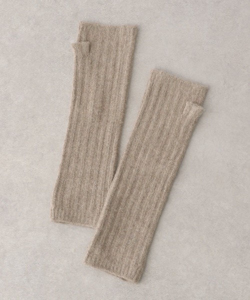 LEPSIM（レプシィム）の「7ゲージアームウォーマー付きニット　182208（ニット/セーター・レディース・ブラウン/ライトパープル・FREE）」の19枚目の写真