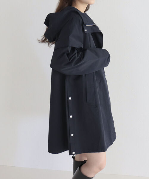 fredy emue（フレディエミュ）の「2WAYフーディミディ丈ブルゾン（ブルゾン・レディース・ネイビー/オフホワイト/カーキ・38）」の10枚目の写真