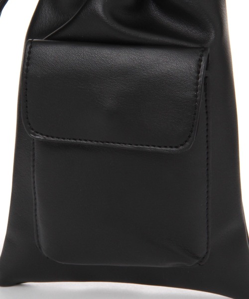 LAKOLE（ラコレ）の「2WAY巾着ショルダーバッグ / 177620（ショルダーバッグ・メンズ・グリーン/ブラック/アイボリー・FREE）」の9枚目の写真