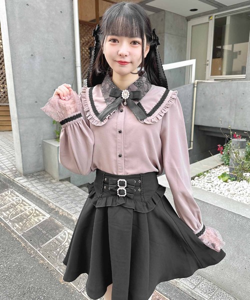 ROJITA（ロジータ）の「ダブルリボンフレアスカート（スカート