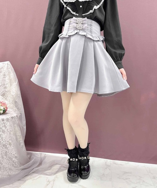 ROJITA(ロジータ)の「ダブルリボンフレアスカート(スカート ROJITA(ロジータ)の「ダブルリボンフレアスカート(スカート