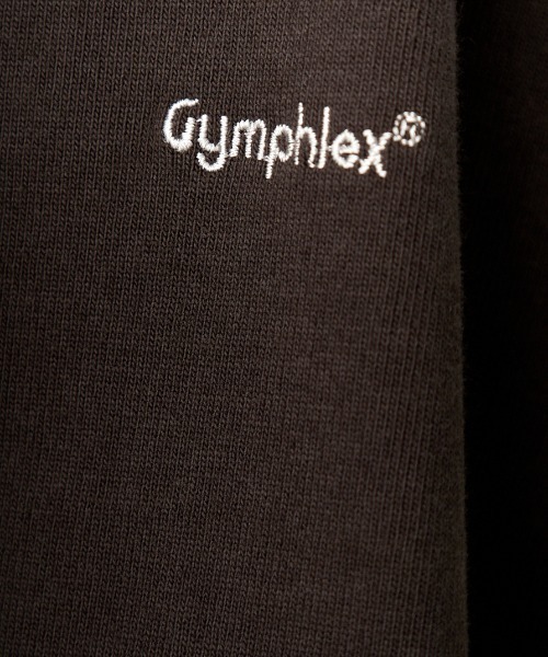 GYMPHLEX（ジムフレックス）の「[GYMPHLEX/ジムフレックス] ワンポイントロゴ刺繍 ヘビーウェイトTシャツ（Tシャツ/カットソー・レディース・サックスブルー/チャコールグレー/グリーン/オフホワイト/イエロー・S）」の17枚目の写真