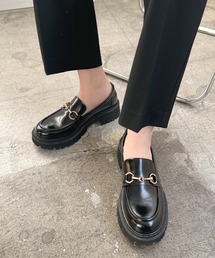 Futier land | 厚底ビットローファー(ローファー)