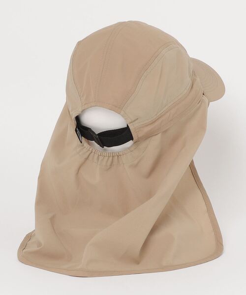 THE NORTH FACE(ザノースフェイス)の「THE NORTH FACE/ザ・ノース・フェイス キャップ SUNSHIELD CAP 紫外線対策 NN02308(キャップ・メンズ・ブラック/ベージュ・M/L)」の3枚目の写真
