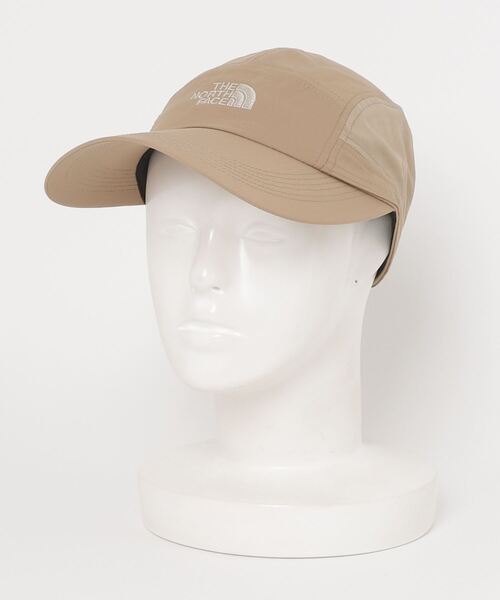 THE NORTH FACE(ザノースフェイス)の「THE NORTH FACE/ザ・ノース・フェイス キャップ SUNSHIELD CAP 紫外線対策 NN02308(キャップ・メンズ・ブラック/ベージュ・M/L)」の4枚目の写真