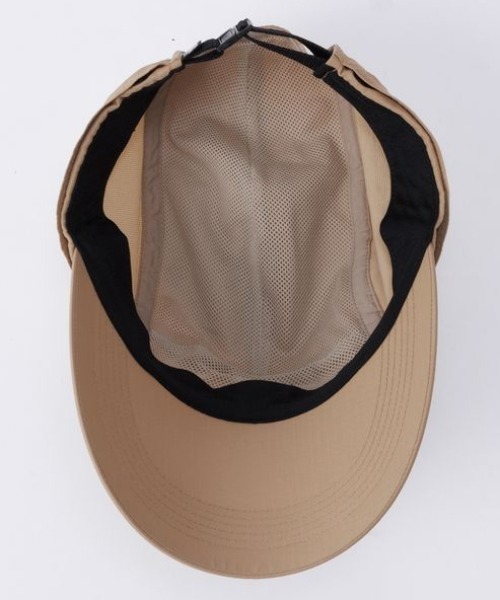 THE NORTH FACE(ザノースフェイス)の「THE NORTH FACE/ザ・ノース・フェイス キャップ SUNSHIELD CAP 紫外線対策 NN02308(キャップ・メンズ・ブラック/ベージュ・M/L)」の10枚目の写真