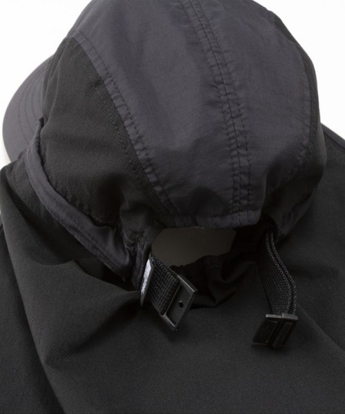 THE NORTH FACE(ザノースフェイス)の「THE NORTH FACE/ザ・ノース・フェイス キャップ SUNSHIELD CAP 紫外線対策 NN02308(キャップ・メンズ・ブラック/ベージュ・M/L)」の5枚目の写真