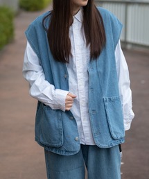 JOHN'S CLOSET | 【i】12ozデニム ワークベスト(ベスト)