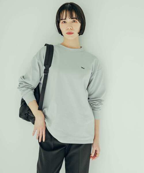 PENNEYS（ぺニーズ）の「『XLサイズ/WEB限定』『別注』PENNEYS×DOORS　THEFOX鹿の子ロングスリーブTEE（Tシャツ/カットソー・メンズ・ホワイト/グレー/グリーン/ネイビー・MEDIUM/LARGE/X-LARGE）」の16枚目の写真